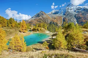 Bleu: Lac Bleu, Grande Dent de Veisivi, Dent de Perroc