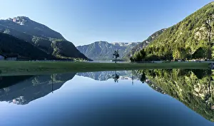 Main: Lake Achensee in Tyrol, Austria. This mountain