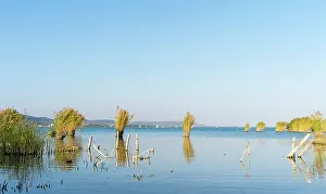 Yacht: Lake Balaton in Hungary, View from Tihany