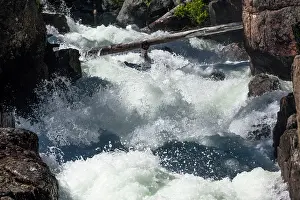 Beartooth: Lake Creek Falls Beartooth Highway, Montana, USA