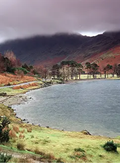 Fells: LAKE DISTRICT - Buttermere Fells with low lying cloud