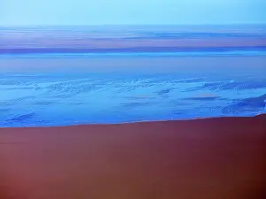 Eyre: Lake Eyre north South Australia. 2009 flood