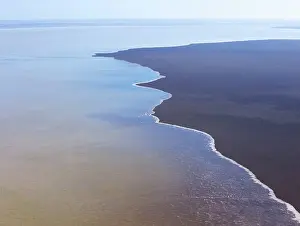 Eyre: Lake Eyre north South Australia. 2009 flood