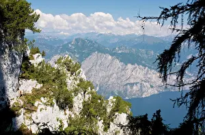Garda: Lake Garda viewed from Monte Baldo