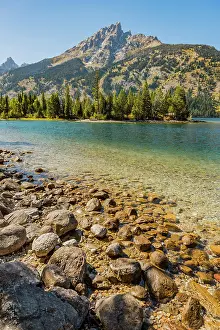 Jenny: Lake, Jenny Lake, Grand Teton Mountain, Teton Range