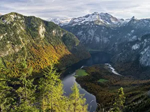 Gaudy: Lake Koenigsee and the National Park Berchtesgaden