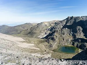 Tarn: Lake Nanyuki. Mount Kenya National Park