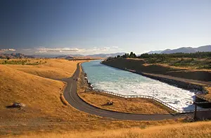Manmade: Lake Pukaki, New Zealand. Lake Pukaki is