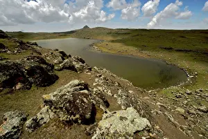 Sanetti: Lake on Sanetti Plateau