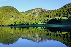 Mangfall: Lake Spitzingsee, Berg Bodenschneid, Mangfall mountains