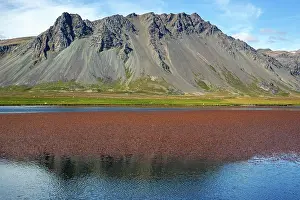 Lakeland: Lakeland with volcanic mountain, peninsula Sn&, x69a5;llsnes
