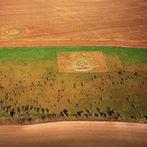 Badge: Lamb Down Military Badge, The badge of the Australian