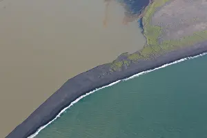Surf: Landeyjarsandur aerial
