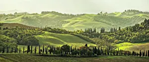 Tuscany: Landscape Crete Tuscany Panorama Italy