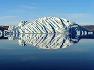 Zwick: Landscape with icebergs in the Sermilik (Sermiligaaq)