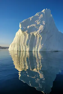 Greenland: Landscape with icebergs in the Sermilik (Sermiligaaq)