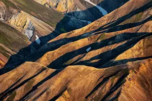 Landmannalaugar: Landscape near Landmannalaugar, Dramatic volcanic