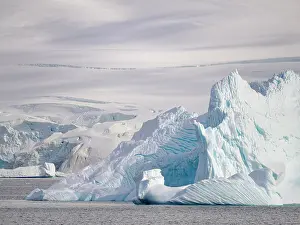 Iceberg: Landscape near Portal Point in the Graham Land of the