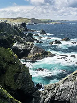 Northmavine: Landscape in North Roe, the stormy peninsula