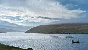 Northmavine: Landscape in Northmavine, storm over Ronas