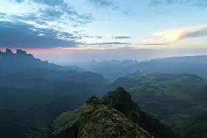 Basaltic: Landscape in the Semien Mountains National
