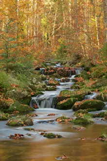 Cascading: Landscape water autumn