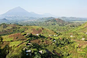 Virunga: Landscapes around Kisoro, Kigezi. This area