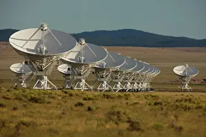 Socorro: Very Large Array - VLA - Radio Telescopes - near