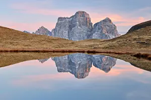 Adige: Larghetto di Baste, Autumn in the Dolomites, Monte