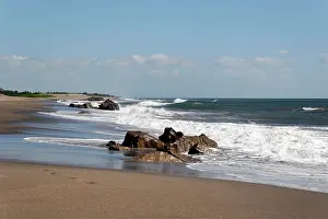 Times: Las Penitas, beach at Poneloya, Leon, Nicaragua
