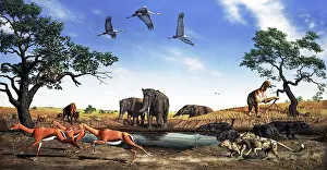 Ancestor: Late tertiary landscape