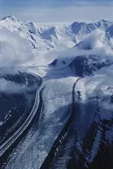 Confluence: Lateral and Medial Moraines