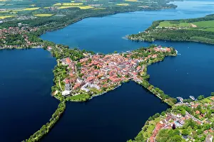 Lakeland: Lauenburg Lakes nature Park, Ratzeburg Lake, island