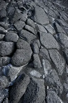 Outcrops: lava close up