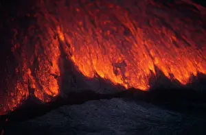 Shield: Lava Flow, Kilauea, Hawaii