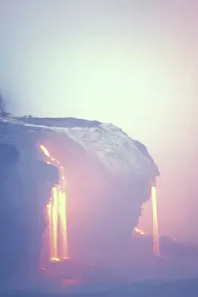 Hawai I: Lava Flowing Into the Sea, Kilauea, Hawaii