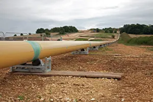 Pipes: Laying new natural gas pipeline