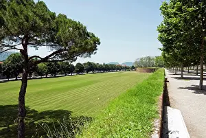 Rampart: Le Mura, The City Walls, Lucca, Tuscany