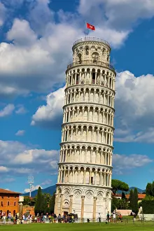 Piazza: Leaning Tower of Pisa bell tower, Piazza dei Miracoli