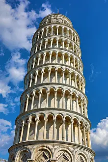 Piazza: Leaning Tower of Pisa bell tower, Piazza dei Miracoli