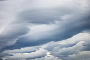Lenticular: Lenticular clouds, Lake Clark National Park and preserve