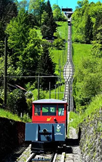 Passenger: Les Avants-Sonloup funicular, Les Avants, Vaud