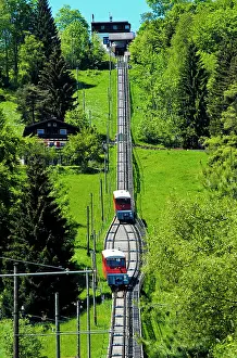 Passenger: Les Avants-Sonloup funicular, Les Avants, Vaud