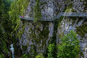 Mittenwald: Leutaschklamm Gorge, near Mittenwald, Upper Bavaria