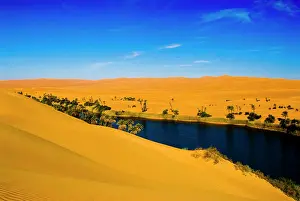 Libya: Libya, Fezzan, desert Erg Ubari, Umm el