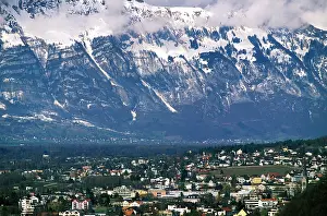 Liechtenstein: Liechtenstein, Vaduz. City view from the