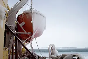 Lifeboat: Lifeboat of the Russian icebreaker Kapitan Khlebnikov