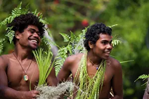 Dancers: Lifou Island traditional dancers