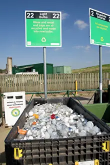 Lightbulb: Light bulb recycling point domestic site Wingmoor