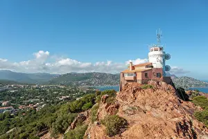 Dramont: Lighthouse at Cap du Dramont, Saint-Raphael, Var